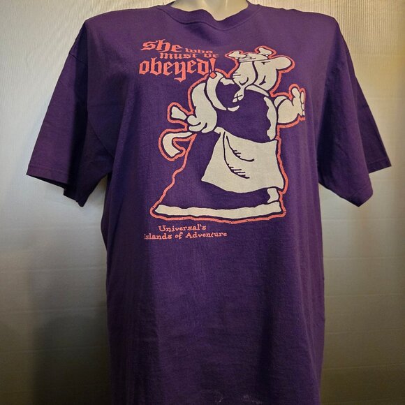 Universal Islands of Adventure Classic Toon Lagoon Tee Hagar the Horrible Helga - Picture 10 of 10
